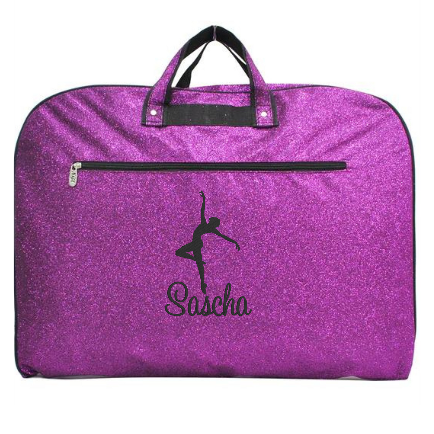 Personalized Glitter Dancer Bag – Custom Embroidered & Travel-Ready
