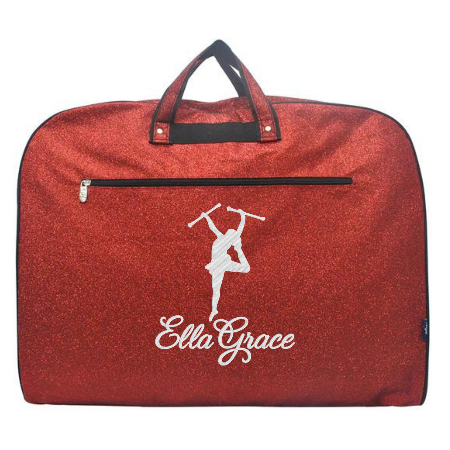 Personalized Glitter Garment Bag – Cheer & Dance Travel