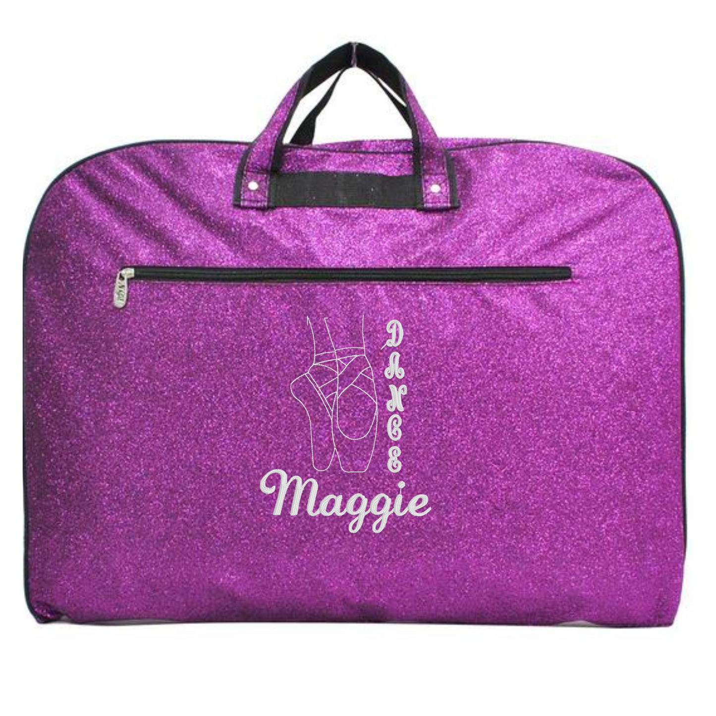 Personalized Glitter Garment Bag – Dance & Cheer Travel