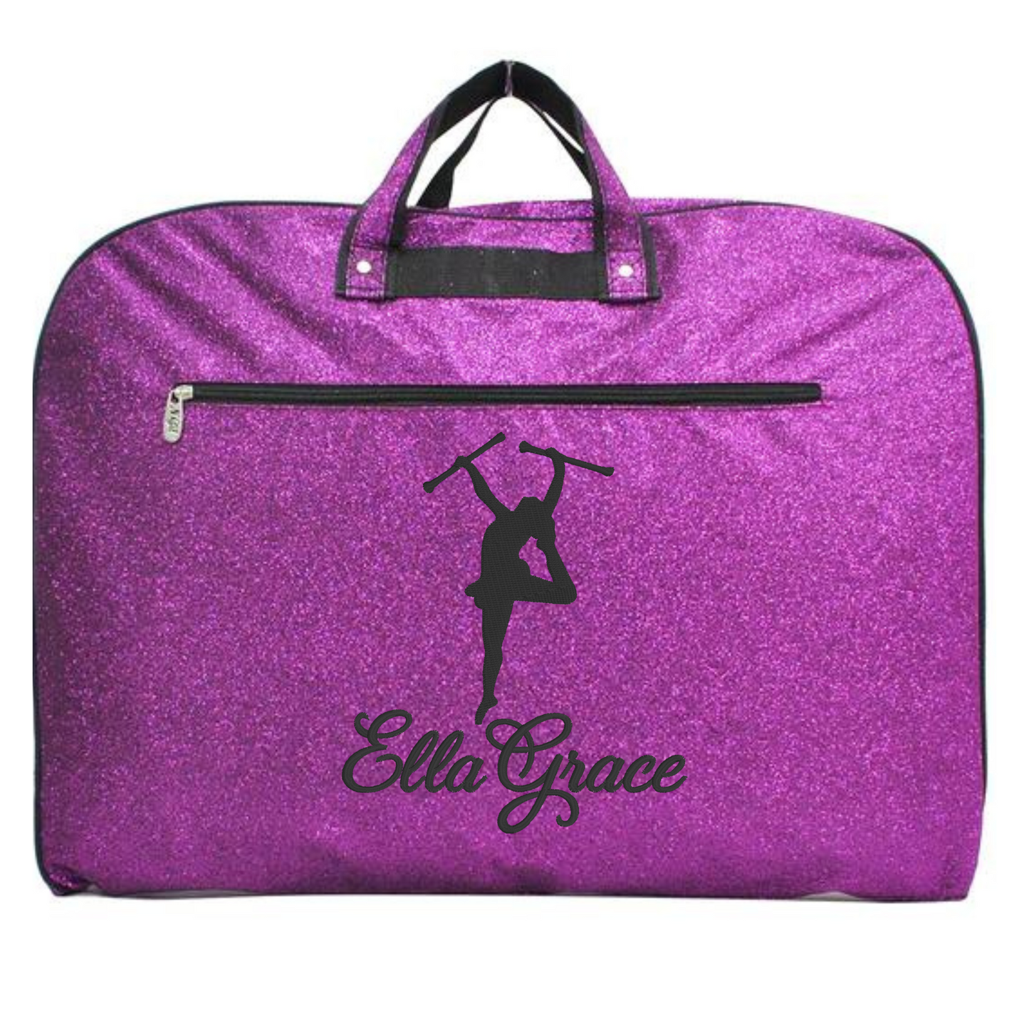 Personalized Glitter Garment Bag – Cheer & Dance Travel