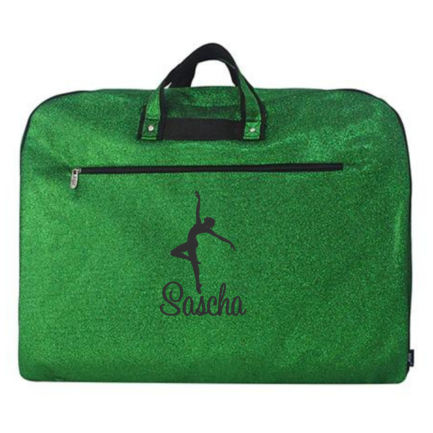 Personalized Glitter Dancer Bag – Custom Embroidered & Travel-Ready