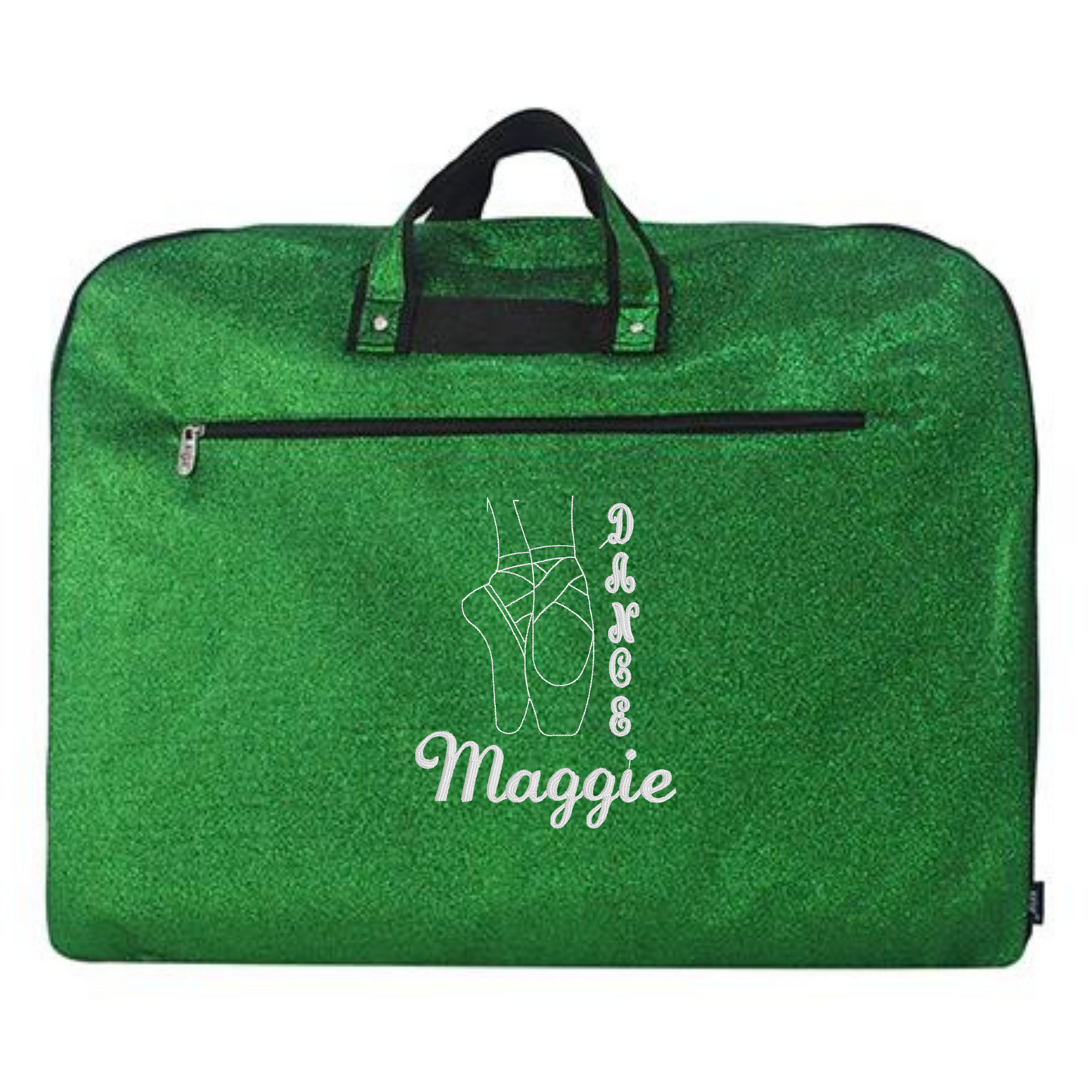 Personalized Glitter Garment Bag – Dance & Cheer Travel