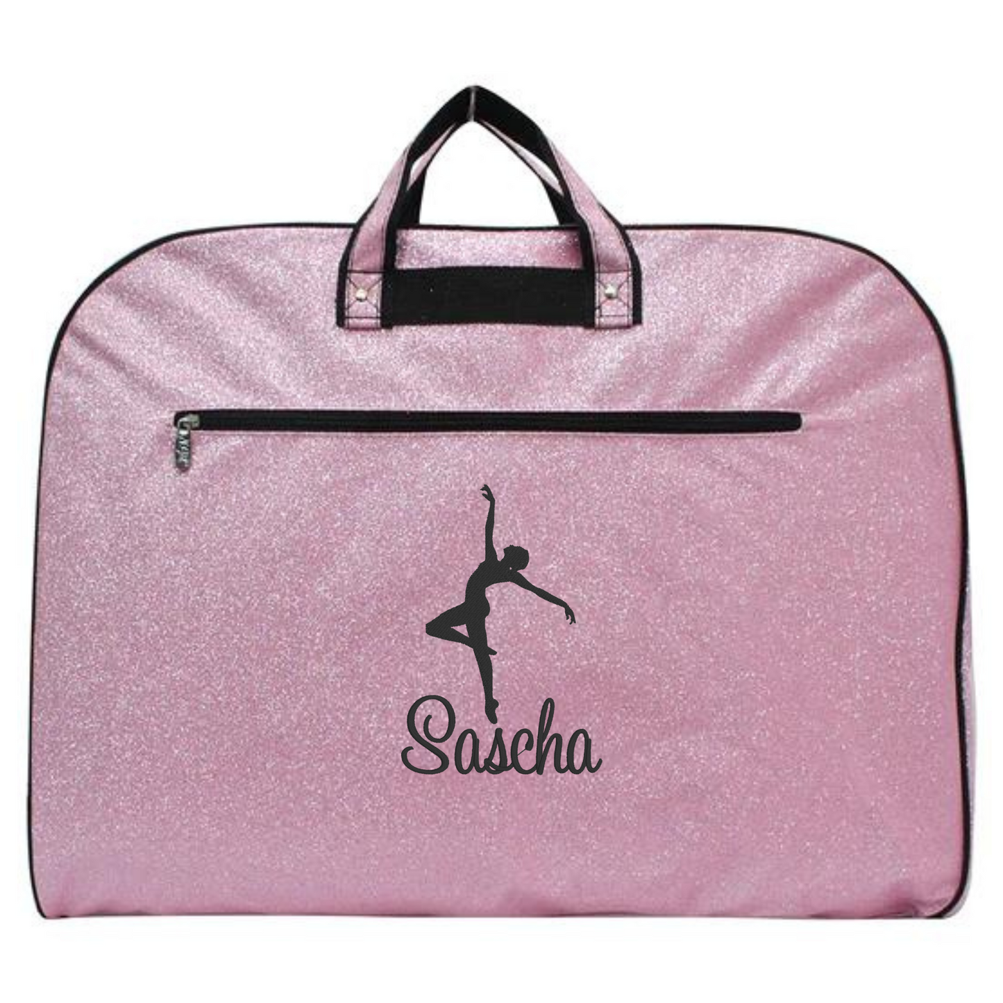 Personalized Glitter Dancer Bag – Custom Embroidered & Travel-Ready