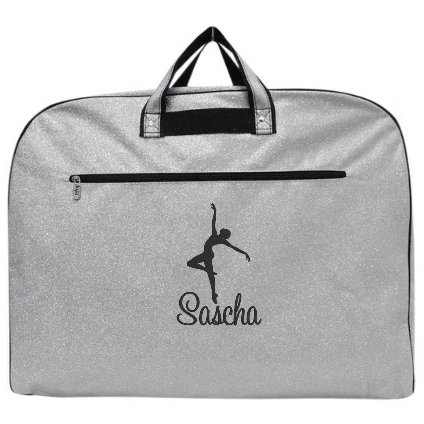 Personalized Glitter Dancer Bag – Custom Embroidered & Travel-Ready
