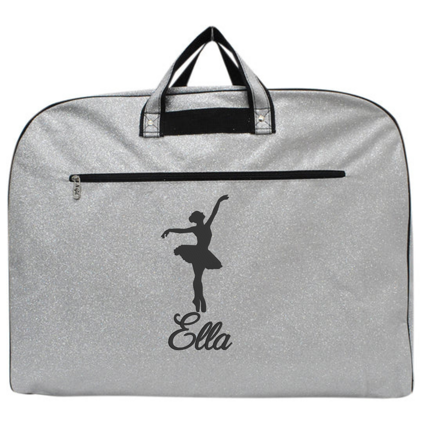 Personalized Glitter Garment Bag – Dancer & Cheerleader Style