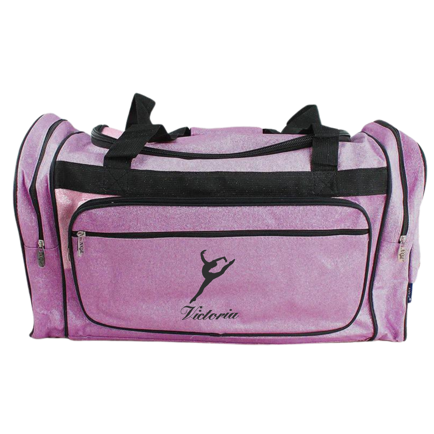 Personalized Glitter Duffel Bag – Dance & Cheer Travel