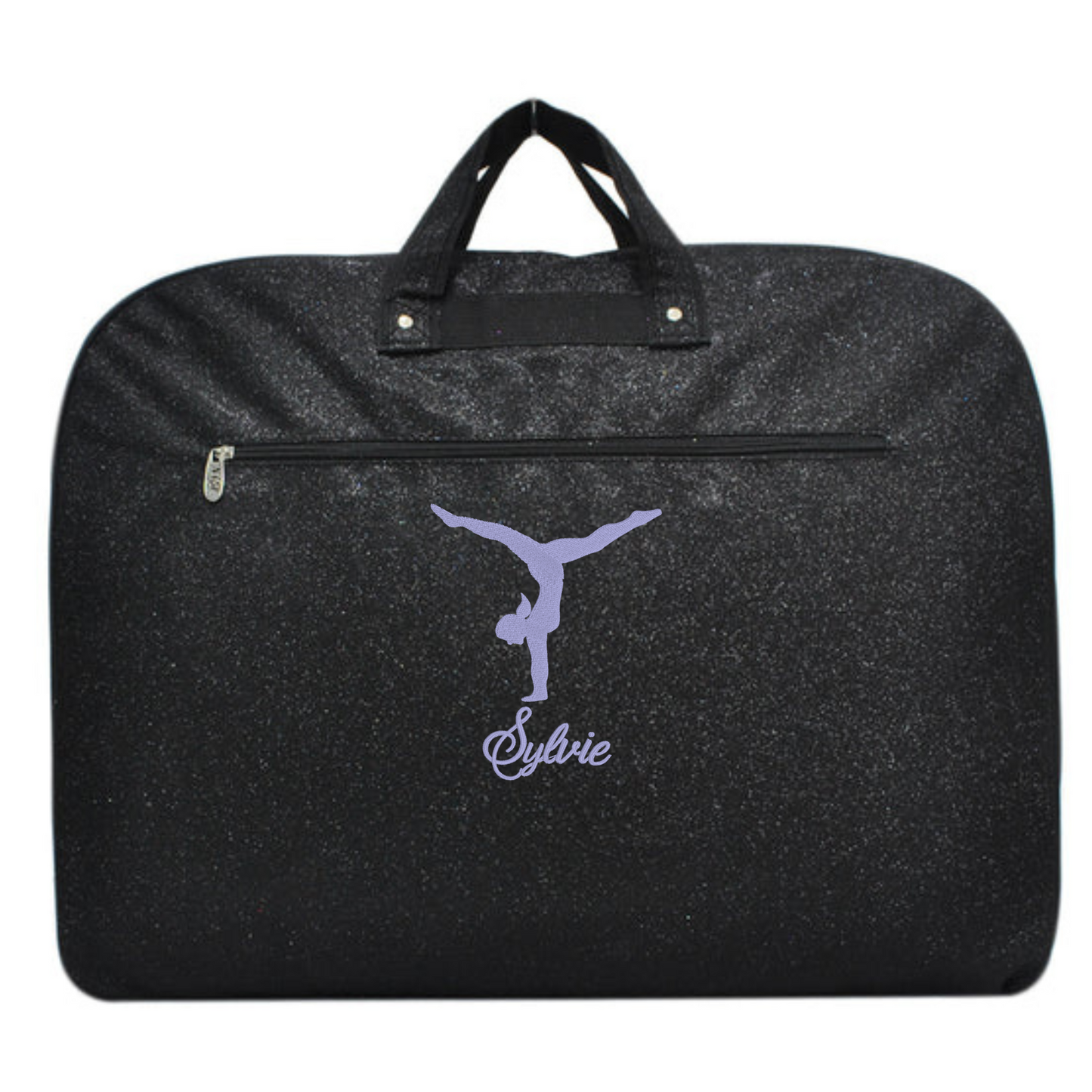 Personalized Glitter Gymnast Bag – Handstand & Name Embroidery