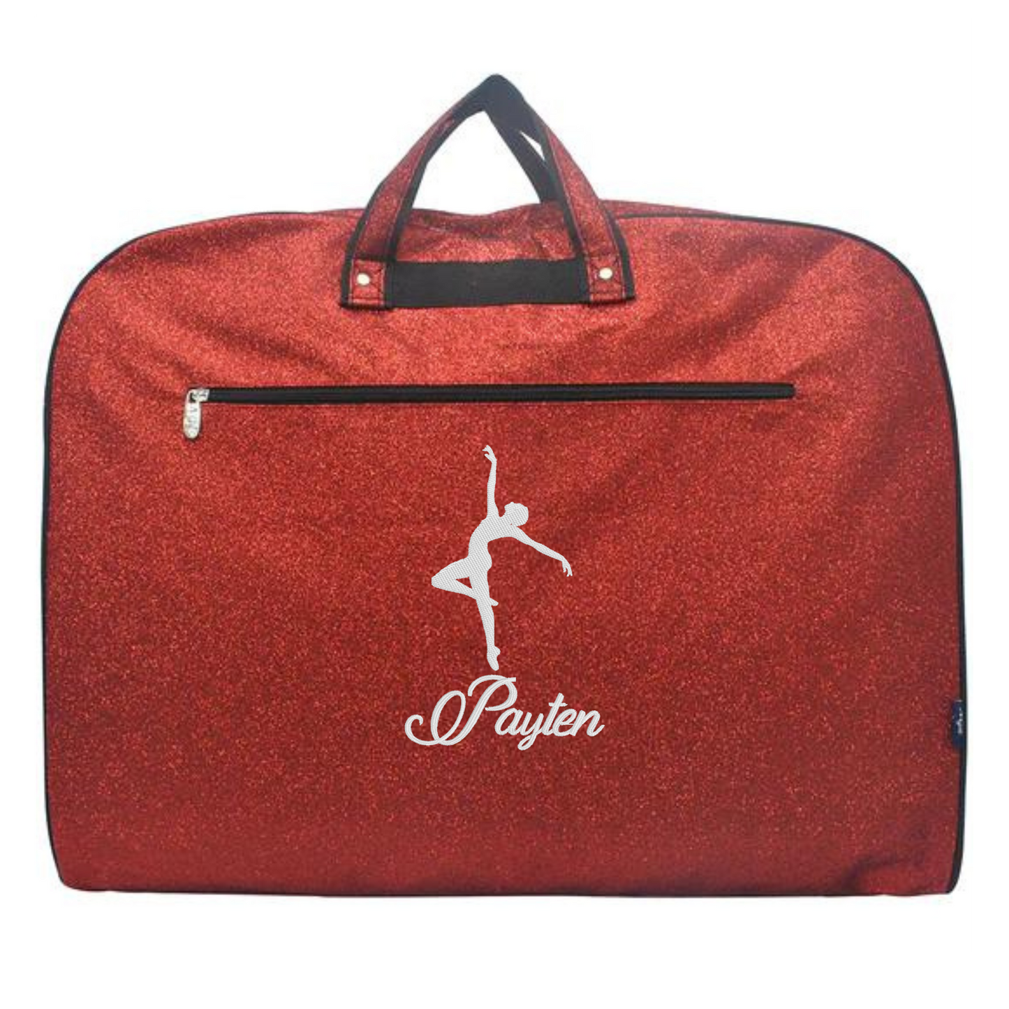 Personalized Glitter Dancer Bag – Custom Embroidered & Travel-Ready