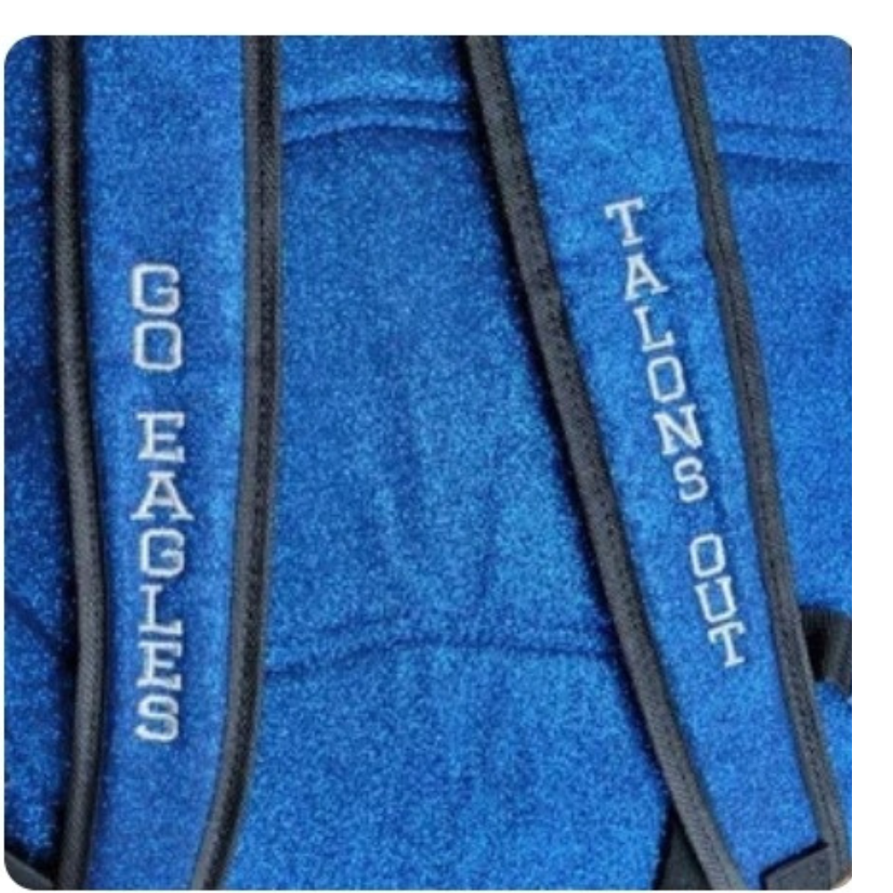 Strap Embroidery Addition – Custom Name or Team Name for Bags
