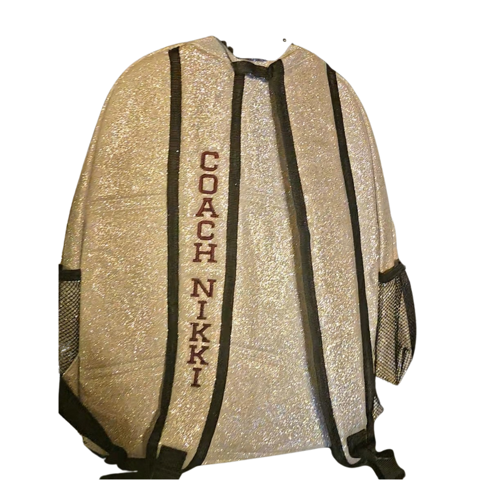 Strap Embroidery Addition – Custom Name or Team Name for Bags