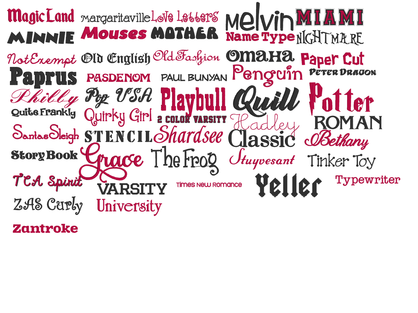 a collage of various words and phrases in different fonts and sizes, including names, words, and phrases. The words are arranged in a grid-like pattern, and the image does not contain any text that is too long or repetitive.