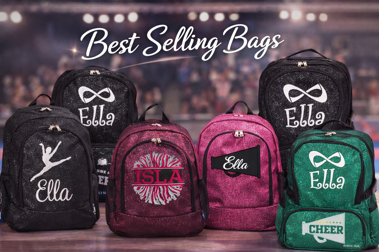 Best Selling Personalized Dance, Cheer & Gymnastics Bags