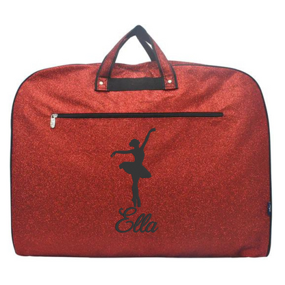 Personalized Glitter Garment Bag – Dancer & Cheerleader Style (Copy)