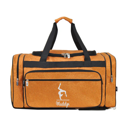 Personalized Glitter Gymnast Bag – Handstand & Travel