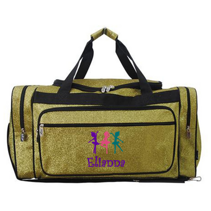 Personalized Glitter Dance Bag – Tiny Dancers & Travel