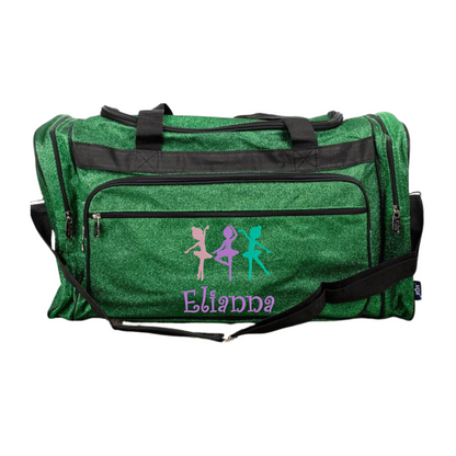 Personalized Glitter Dance Bag – Tiny Dancers & Travel