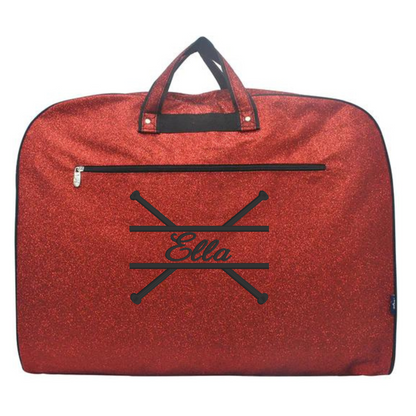 Custom Glitter Gym Bag – Personalized Dance & Cheer Travel Organizer