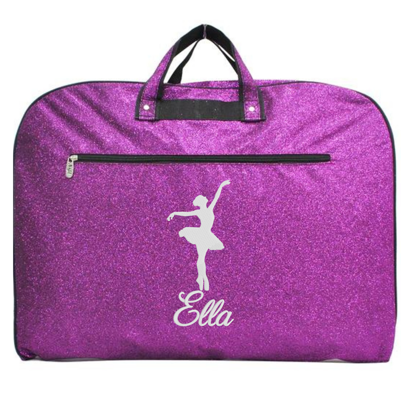 Personalized Glitter Garment Bag – Dancer & Cheerleader Style (Copy)
