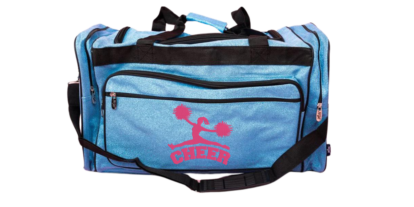 23-Inch Glitter Duffel Bag, The Perfect Dance Companion