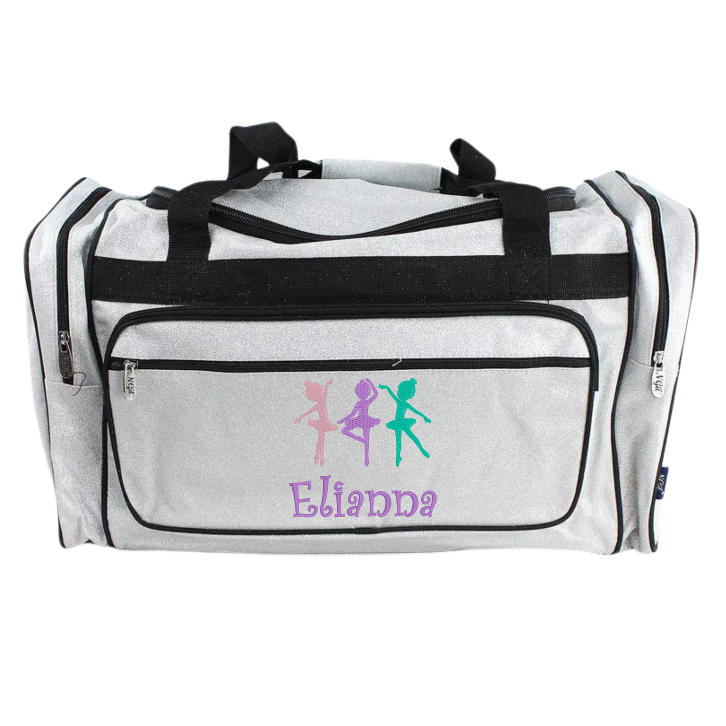 Personalized Glitter Dance Bag – Tiny Dancers & Travel