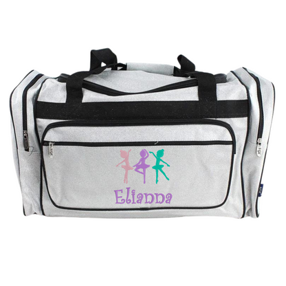 Personalized Glitter Dance Bag – Tiny Dancers & Travel