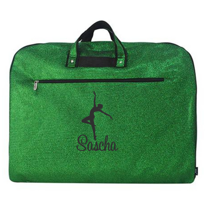 Personalized Glitter Dancer Bag – Custom Embroidered & Travel-Ready