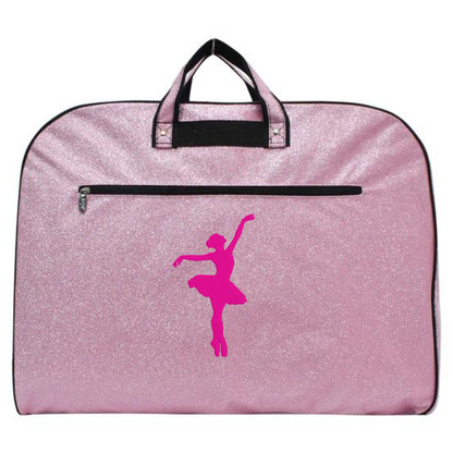 Personalized Glitter Garment Bag – Dancer & Cheerleader Style (Copy)