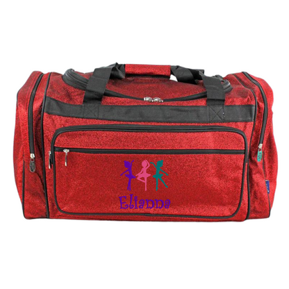 Personalized Glitter Dance Bag – Tiny Dancers & Travel