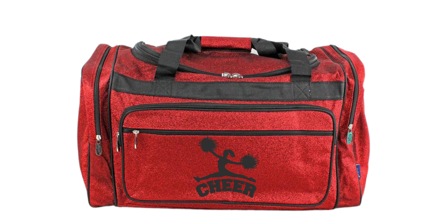 23-Inch Glitter Duffel Bag, The Perfect Dance Companion