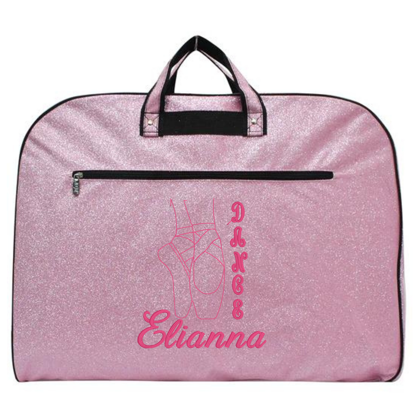 Personalized Glitter Garment Bag – Dance & Cheer Travel