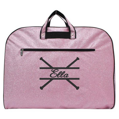 Custom Glitter Gym Bag – Personalized Dance & Cheer Travel Organizer