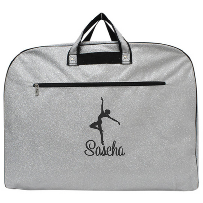Personalized Glitter Dancer Bag – Custom Embroidered & Travel-Ready