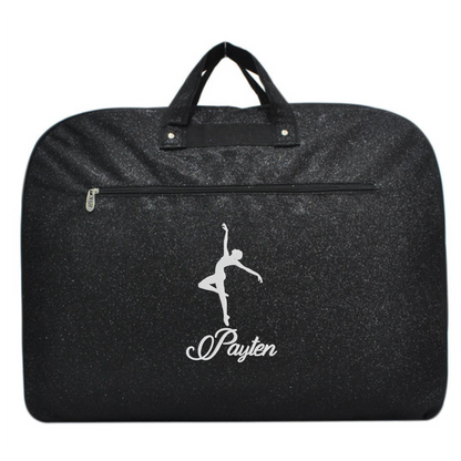 Personalized Glitter Dancer Bag – Custom Embroidered & Travel-Ready