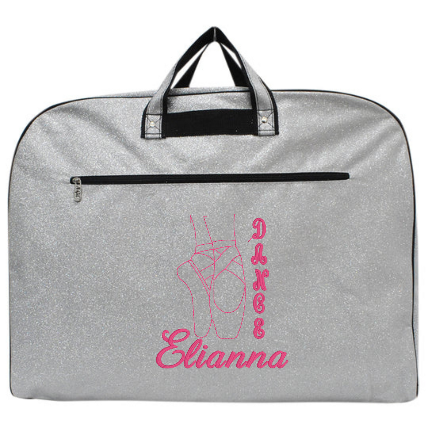 Personalized Glitter Garment Bag – Dance & Cheer Travel