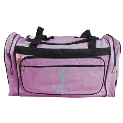 Personalized Glitter Duffle – Dynamic Dancer & Cheer Travel Bag