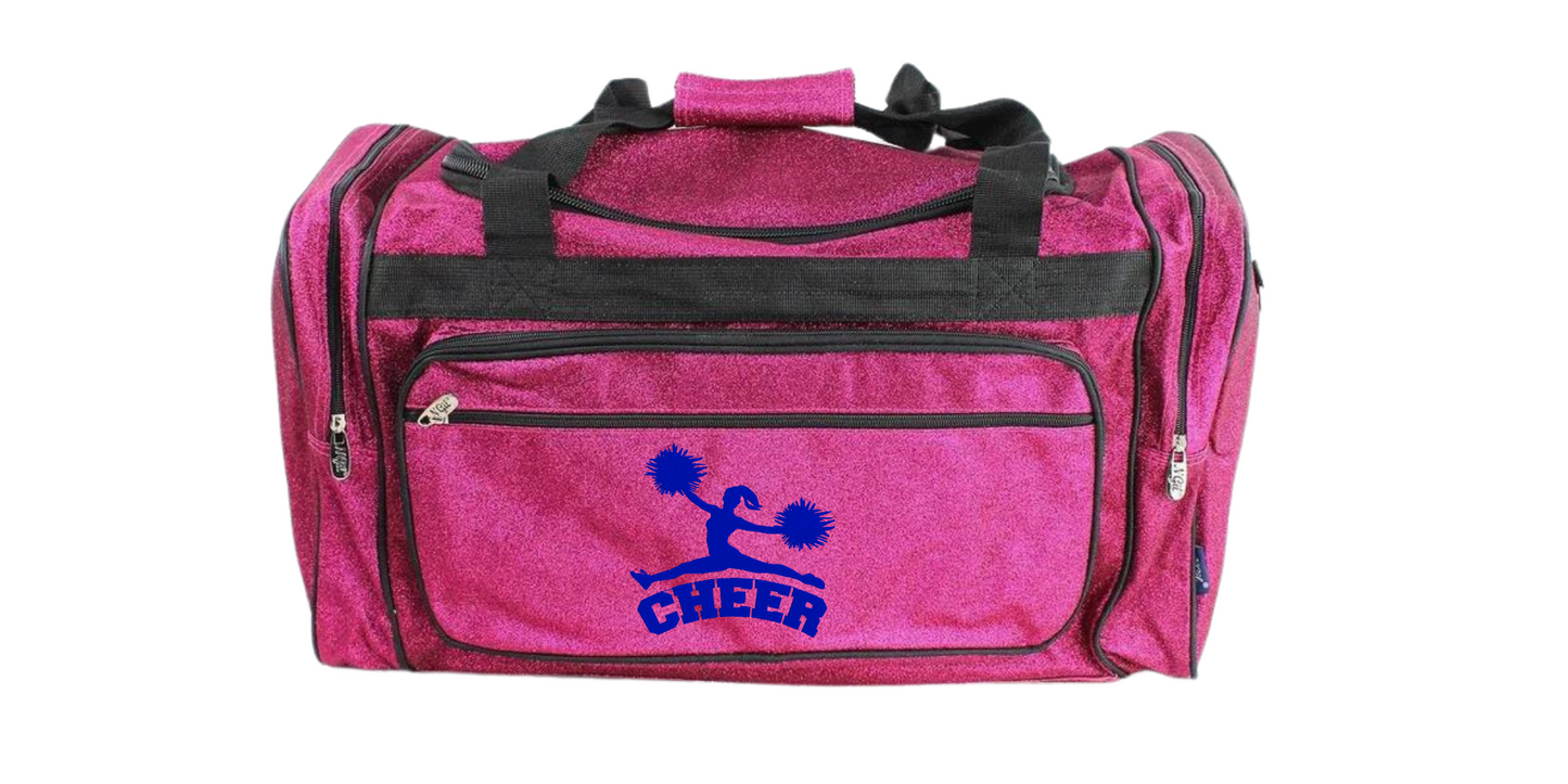 23-Inch Glitter Duffel Bag, The Perfect Dance Companion