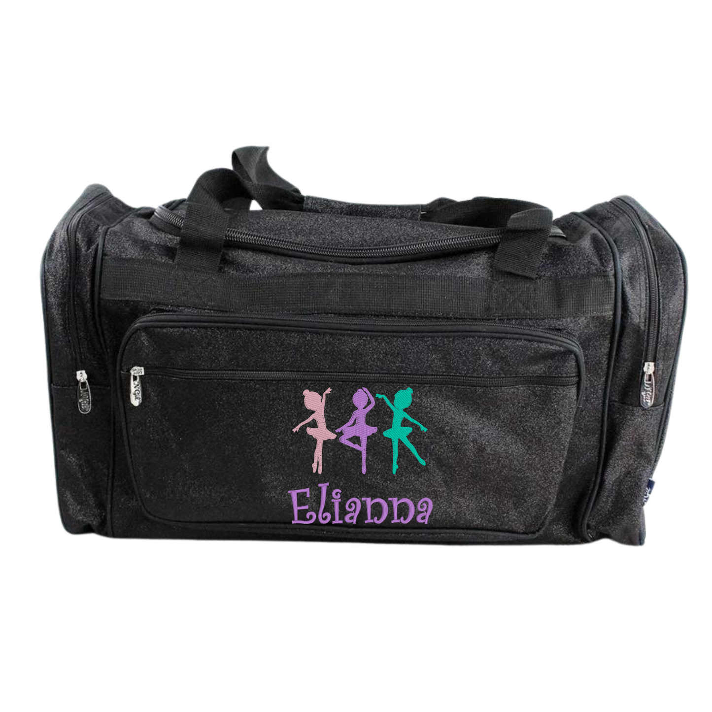 Personalized Glitter Dance Bag – Tiny Dancers & Travel