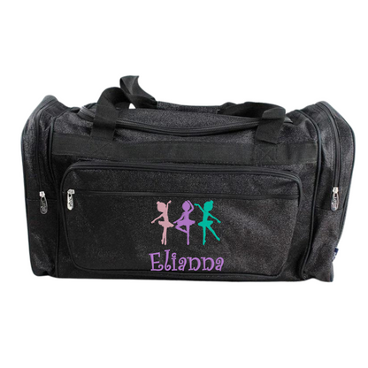 Personalized Glitter Dance Bag – Tiny Dancers & Travel