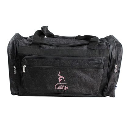 Personalized Glitter Gymnast Bag – Handstand & Travel