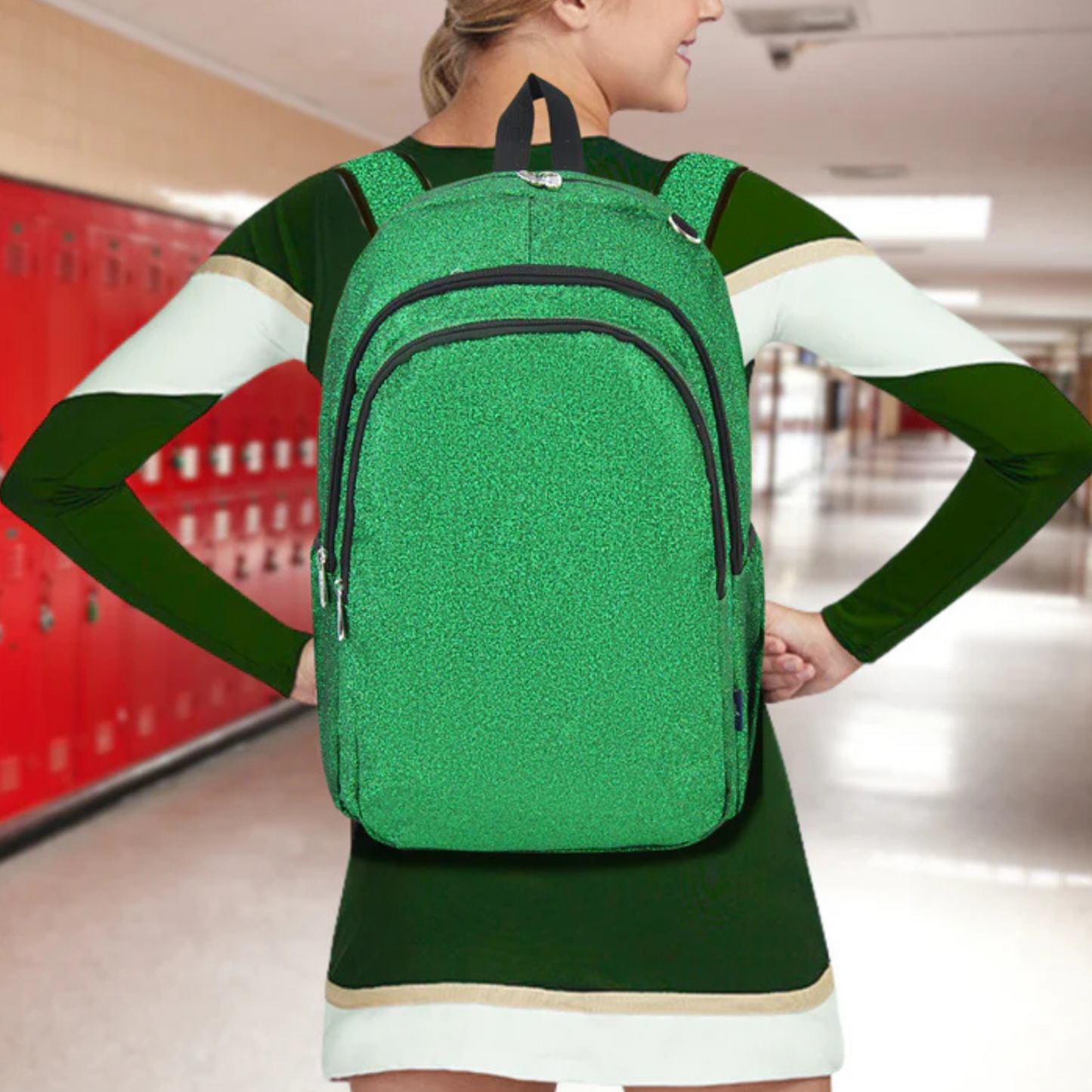 Shimmering Glitter Backpack - Ideal for Gymnasts