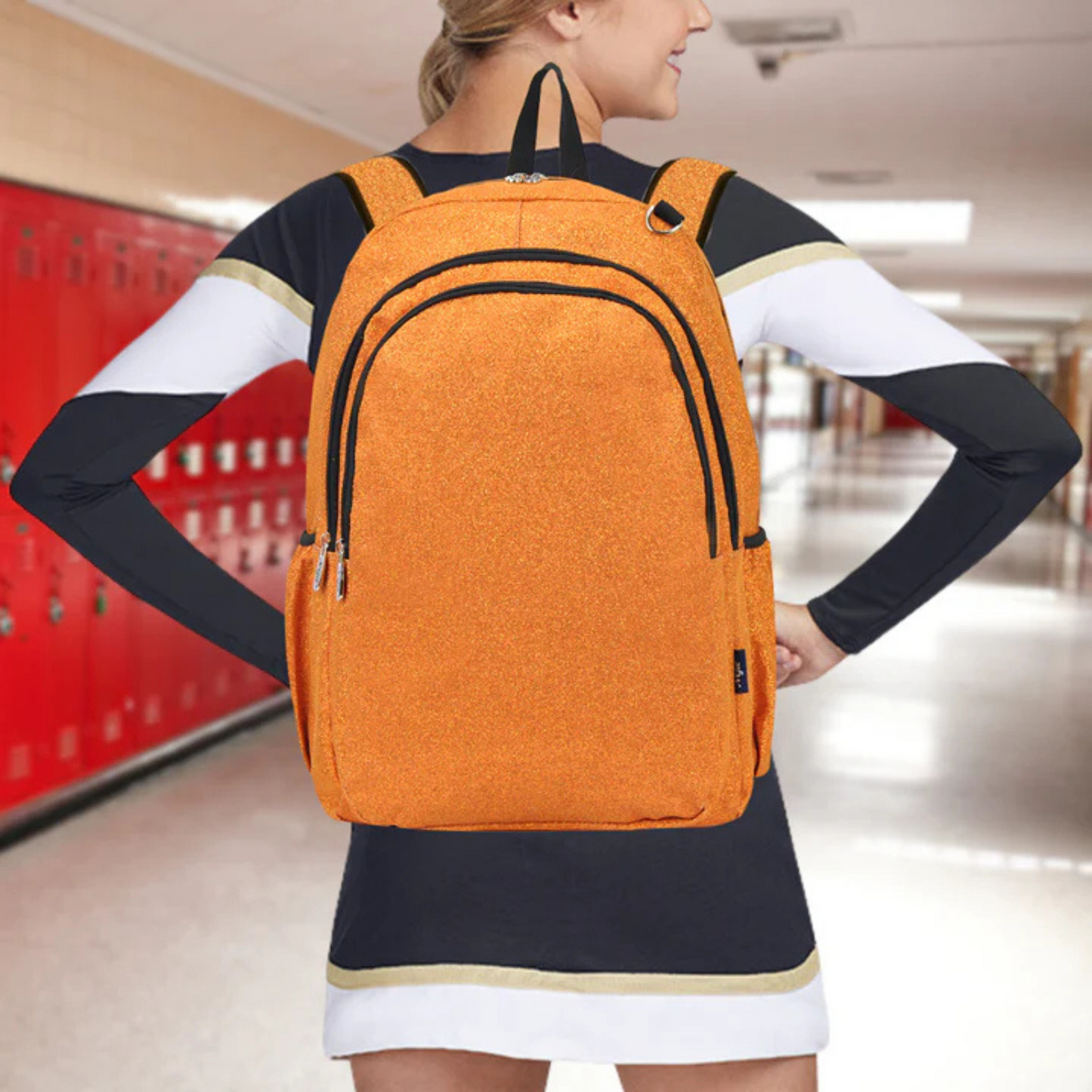 Shimmering Glitter Backpack - Ideal for Gymnasts