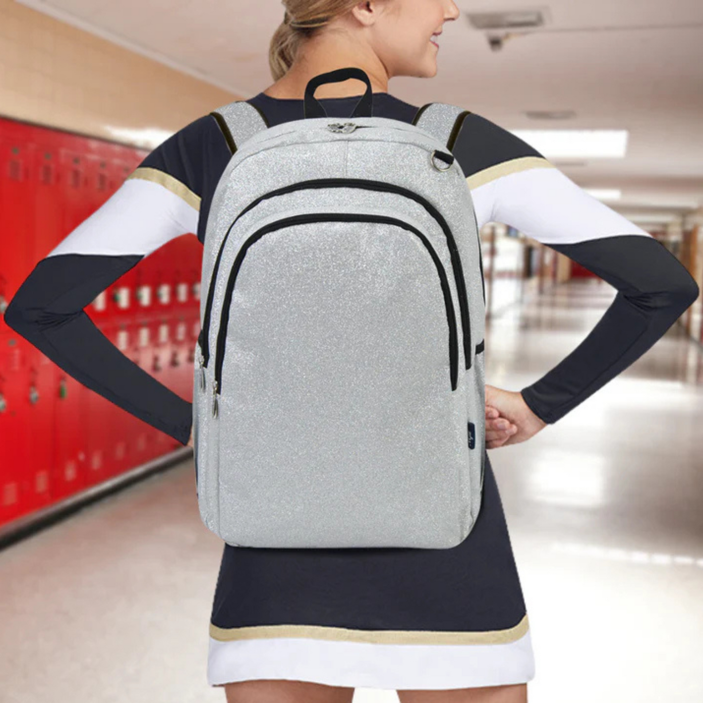Shimmering Glitter Backpack - Ideal for Gymnasts
