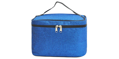 Black Glitter Makeup Bag, Stylish and Sparkly Storage Solution