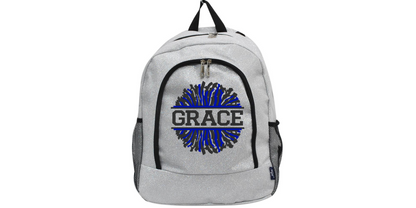 Fabulous Hot Pink Glitter Cheerleader Backpack, Sparkle with Every Cheer!