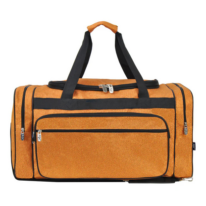 Personalized 23-Inch Glitter Monogrammed Duffel Bag, Stylish and Unique