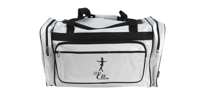 23-Inch Glitter Duffel Bag, Ideal for Dancers and Stylish Storage