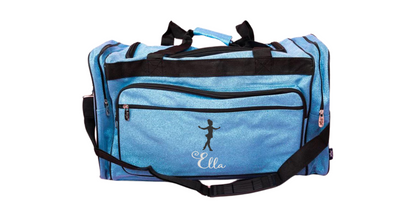 23-Inch Glitter Duffel Bag, Ideal for Dancers and Stylish Storage