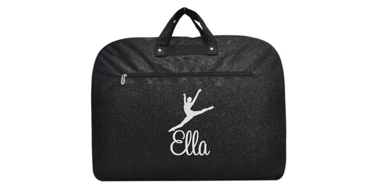 Elegant Glitter Ballet Dancer Uniform Bag, Sparkle in Style!