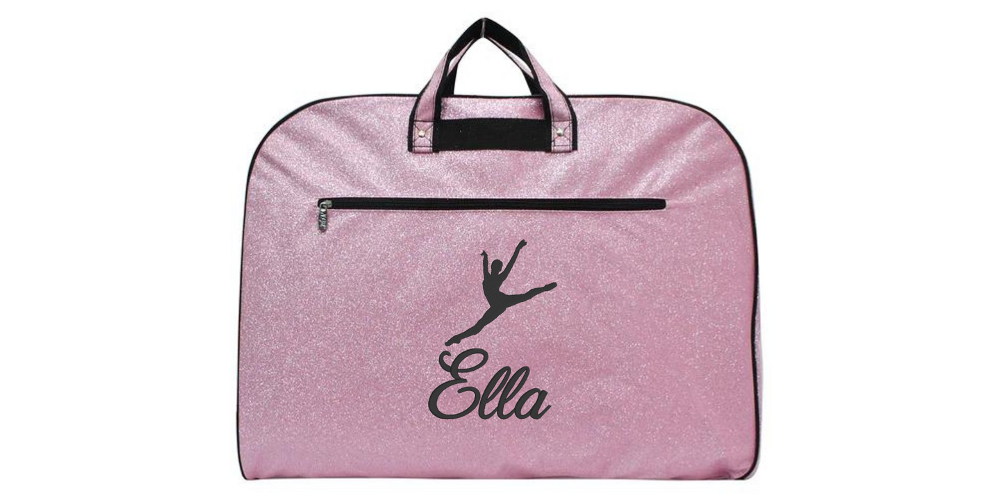 Elegant Glitter Ballet Dancer Uniform Bag, Sparkle in Style!