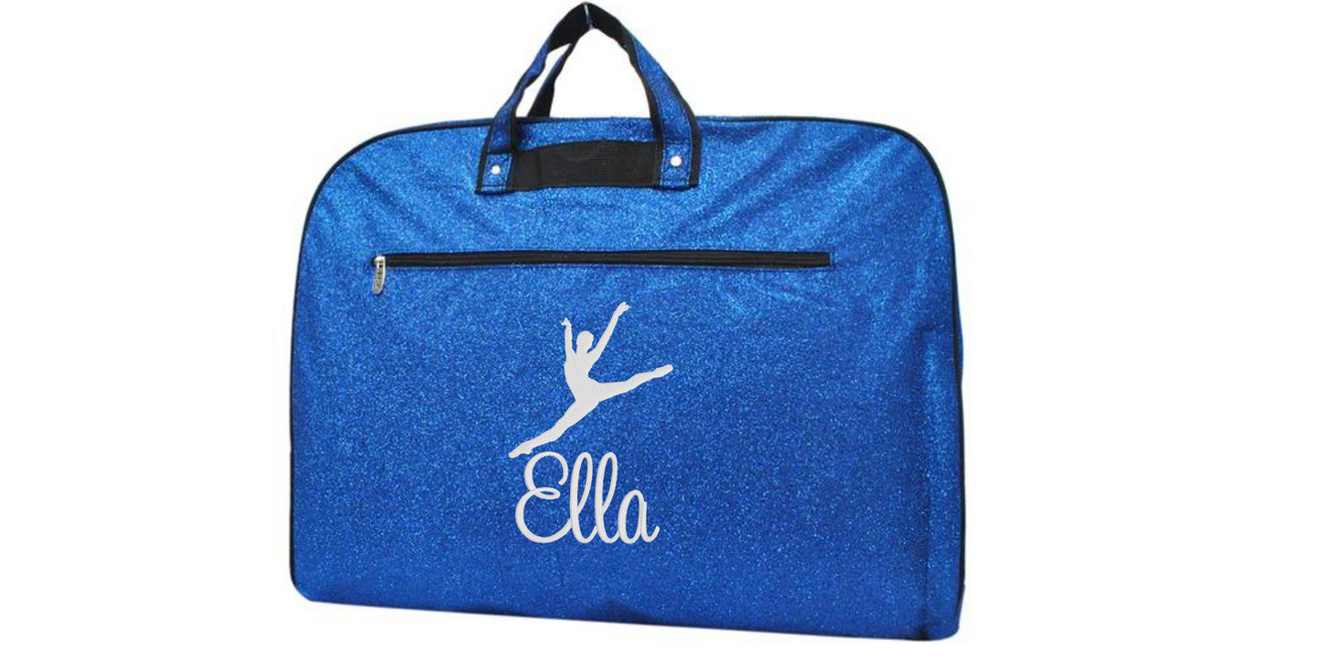 Elegant Glitter Ballet Dancer Uniform Bag, Sparkle in Style!